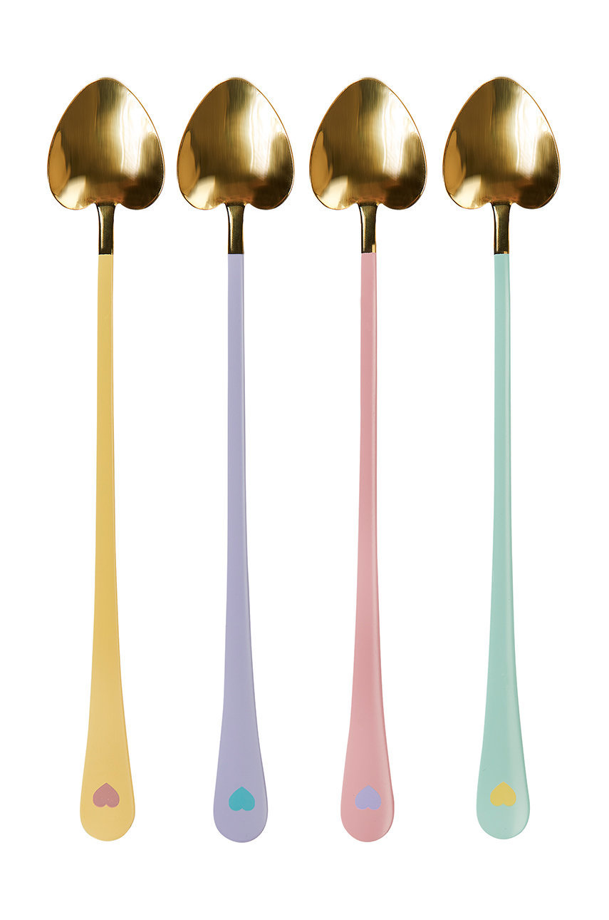 vícebarevná Miss Etoile Sada lžiček (4-pack) Unisex