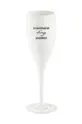 biela Sada pohárov na šampanské Koziol Superglas 100 ml Unisex
