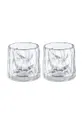 прозорий Koziol Набір склянок 250 ml (2-pack) Unisex
