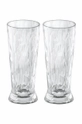 transparente Koziol set di bichieri da birra 300 ml (2-pack) Unisex