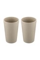 Koziol zestaw kubków (2-pack) beżowy 7022700