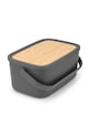Cucina e Bar Brabantia contenitore per il pane 128264 grigio