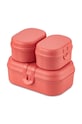 Koziol lunchbox (3-pack) pomarańczowy 7151704