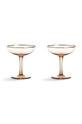 ροζ &k amsterdam σετ ποτηριών σαμπάνιας Coupe Champagne (2-pack) Unisex