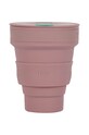 Складной стаканчик Lund London Collapsible Cup розовый 7435