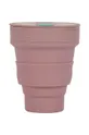 różowy Lund London kubek składany Collapsible Cup Unisex