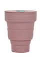 рожевий Складний стаканчик Lund London Collapsible Cup Unisex