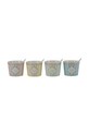 Miss Etoile sada zmrzlinových pohárů se lžičkami (4-pack) vícebarevná 4976086