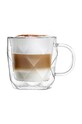 Vialli Design Набір чашок Geo 330 ml (2-pack) прозорий 8500