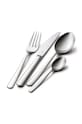 Kuchnia i bar WMF komplet sztućców Boston (30-pack) 1120916040 szary