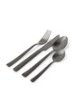 ONA komplet sztućców Sane (24-pack) czarny 707208