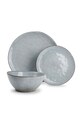 Salt&Pepper zestaw obiadowy Artisan (12-pack) niebieski 850510