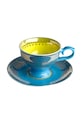 Pols Potten Набір чашок з блюдцями (4-pack) 230.400.451 барвистий AA00