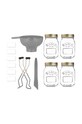 Kilner набір для консервації (8-pack) барвистий 0025.058