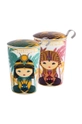 Eigenart kubek z zaparzaczem TeaEve Little Egypt multicolor