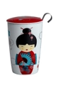 multicolor Eigenart kubek z zaparzaczem TeaEve Little Geisha Unisex