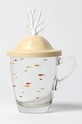Qualy cană cu capac 10322.CR.WH multicolor