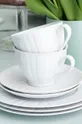 Ćmielów garnitura skodelic za kavo za 6 oseb Oktawa pisana