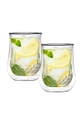 transparentna Set čaša Vialli Design 2-pack Unisex