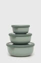 Mepal zestaw misek wielofunkcyjnych Cirqula 0,35/0,75/1,25L (3-pack) zielony 106230094700
