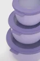 Mepal set vasoi multiuso Cirqula pacco da 3 violetto