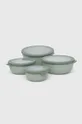 Set multifunkcionalnih zdjela Mepal Cirqula 0,35/0,75/1,25/2,25L 4-pack zelena