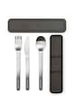 Súprava príborov v kufríku Brabantia 4-pak 206641 sivá AA00