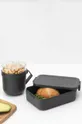 Brabantia set di contenitori da pranzo Make & Take pacco da 2 grigio