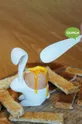 Φλιτζάνι αυγών με ένα κουτάλι Qualy Bella Boil πολύχρωμο