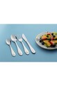 Vialli Design komplet sztućców dziecięcych Paddy 4-pack szary 8258