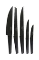 чорний Набір ножів з органайзером Vialli Design Volo 6-pack Unisex