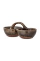 Блюдо для закусок Bloomingville Edris 82057666 коричневий AA00