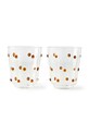 Pols Potten set de pahare 2-pack galben 140.230.147