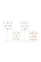Pols Potten set de pahare 2-pack galben 140.230.147