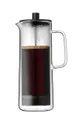 Piestový kávovar WMF Coffee Time 750 ml  Nerezová oceľ, Borosilikátové sklo