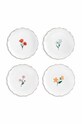 Sada talířů &k amsterdam Wildflower Set 4-pack vícebarevná 2813.03
