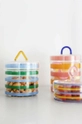 Контейнер з кришкою &k amsterdam Jar Stripy блакитний