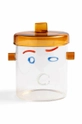 multicolore &k amsterdam contenitore con copperchio Jar Surprised Unisex