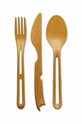 Bucătărie și bar Koziol set de tacâmuri de călătorie Organic Nature 3-pack 8003702 bej