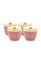 Set čašica za jaja Pip Studio La Majorelle 4-pack