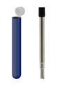 темно-синій Телескопічна соломинка в чохлі Lund London Unisex