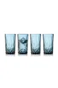 блакитний Набір склянок Lyngby Sorrento 4 шт. Unisex