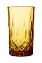 Lyngby zestaw szklanek Sorrento 4-pack żółty