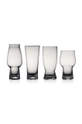 transparentny Lyngby zestaw szklanek do piwa Beer 4-pack Unisex