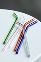 Bucătărie și bar Lyngby set de paie cu o perie Bar 6-pack 10438 transparent