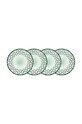 Lyngby set de farfurii pentru desert Sorrento verde 27797