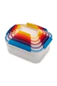 Набір контейнерів для зберігання з кришками Joseph Joseph Nest™ 5-pack барвистий
