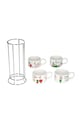 Bialetti set tazze con supporto 700000651 multicolore AA00