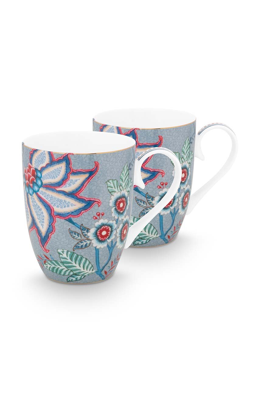 Pip Studio zestaw kubków Flower Festival 2-pack