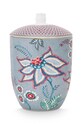 Pip Studio pojemnik z pokrywką Flower Festival multicolor 51.009.035